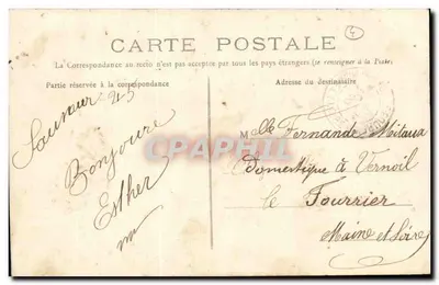 Saumur — Quartier der Brücken — Verlag D.R. — Rückseite