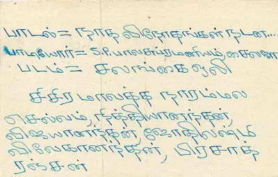 Tarjeta postal de Kandy — Sri Lanka — editor desconocido, número de serie no visible — Reverso