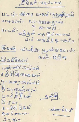 Sri Lanka — carta postal com selo e texto em tâmil — editor Sri Lanka Post — Verso