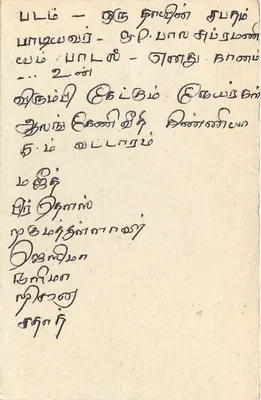 Sri Lanka — carta postal com selo de 75 centavos — editor desconhecido — Verso
