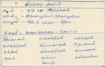 Sri Lanka — cartão postal com selo de 75 centavos e texto em tâmil — Verso