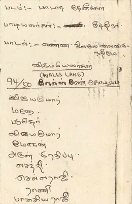 Sri Lanka — carta postal com selo de 75 centavos — editor desconhecido — Verso