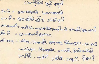 Tarjeta postal de Sri Lanka — texto en tamil — sello de 75 centavos — cancelación Bogawantalawa — Reverso
