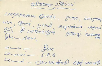 Colombo — tarjeta postal de Sri Lanka con sello de 75 centavos — Reverso