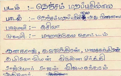 Tarjeta postal Sri Lanka — texto en tamil — sello de 75 centavos — Reverso