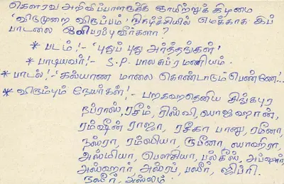 Sri Lanka — cartolina postale con testo in tamil — editore Sri Lanka Post — Verso