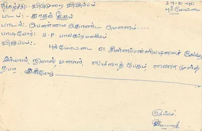 Sri Lanka — carte postale avec timbre 75 cents — éditeur Sri Lanka Post — Verso