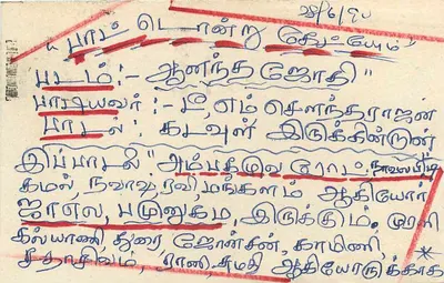 Sri Lanka — carte postale datée du 29 juin 1991 — éditeur Sri Lanka Post — Verso