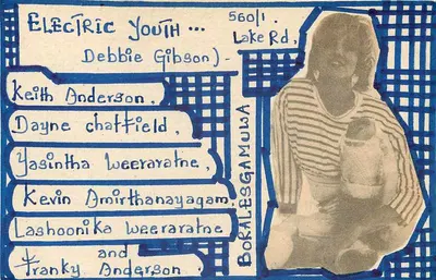 Électric Youth — Debbie Gibson — Sri Lanka Broadcasting Co-operation — Colombo 7 — Verso
