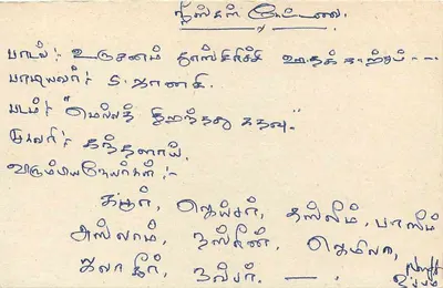 Sri Lanka — cartão postal com selo de 75 centavos — editor desconhecido — Verso