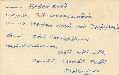 Sri Lanka — tarjeta postal con sello de 75 centavos — editor Sri Lanka Post — Reverso