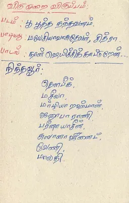 Sri Lanka — carta postal com texto em tâmil — editor Sri Lanka Post — Verso