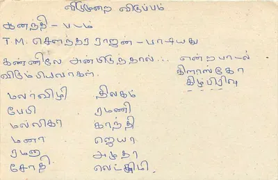 Sri Lanka — cartão postal com selo 75 — editor desconhecido — Verso