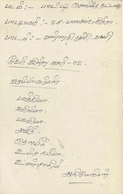 Sri Lanka — cartão postal com selo e carimbo postal — Verso