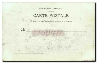 Marselha - O Farol de Santa Maria — Fototipia K. Lavaur, 19, rue Thudan — Verso