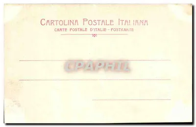 Gênova - Castelo De-Albertis — vista panorâmica — Fotocromo Milano n°1829 — Verso