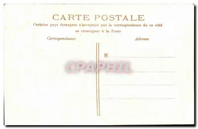 Paris - Praça da Concórdia — vista panorâmica com coluna e obelisco — editor não identificado — Verso