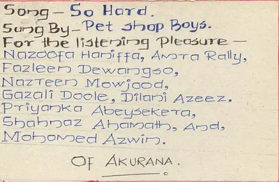 Friday's Listeners Requests — Sri Lanka — Reverso