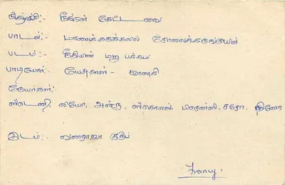 Sri Lanka — carta postal com selo e carimbo — editor Sri Lanka Post — Verso