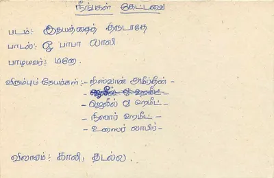 Sri Lanka — cartão postal com selo e carimbo — editor Sri Lanka Broadcasting Corporation — Verso