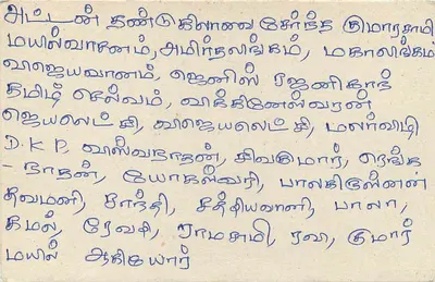 Sri Lanka — cartolina postale con timbro da 75 centesimi — editore Sri Lanka Post — Verso