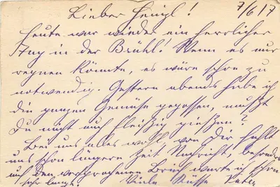 Tabori Feldpostkorrespondenzkarte — Feldpost 431 — wydawca nieodczytalny — Rewers