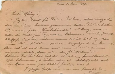 Tábori-Levelező-Lap — Feldpostkorrespondenzkarte — editor desconhecido, número de série não visível — Verso