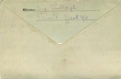 Feldpostbrief — Feldpost — editor Johann Künstner, B. Leipa, n°8 — Verso