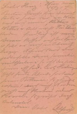 Tábori-Levelezőlap — Feldpostkarte — wydawca Feldpostkarte, n° 431 — Rewers