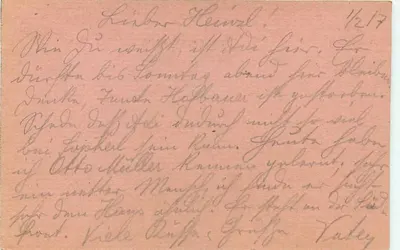 Tábori-Levelezőlap — Feldpostkarte — Nienburg (Hessen) — n°431 — Verso