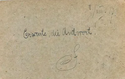 Feldpostkarte — Feldpostamt Nr. 431 — Odesa — Rewers