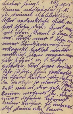 Cartolina postale di Feldpost — Feldpostkarte — inviata dalla Feldpost Nr. 511 a Odessa, datata 28/10/1918 — Verso