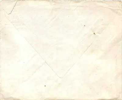 Carta postal aérea — Estados Unidos — 16 de janeiro de 1943 — destinada a Mr. & Mrs. Fred B. Mead em Buffalo (N.Y.) — Verso