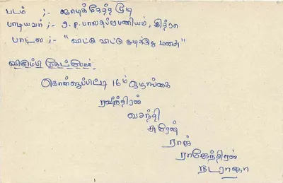 Sri Lanka — carte postale avec timbre de 75 cents — éditeur inconnu — Verso