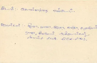 Sri Lanka — tarjeta postal con sello de 75 centavos — editor desconocido — Reverso
