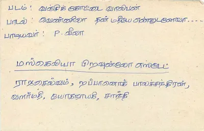 Sri Lanka — carta postal com selo de 75 centavos — editor desconhecido — Verso