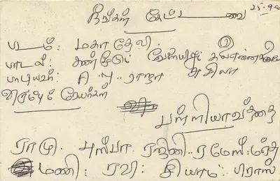Sri Lanka — carte postale avec timbre et cachet — éditeur Sri Lanka Post — Verso