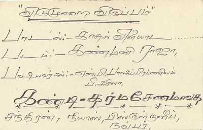 Sri Lanka — tarjeta postal con sello de 75 centavos — editor desconocido — Reverso
