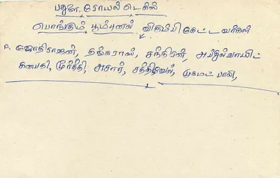 Colombo — cartolina postale srilankese con timbro da 75 centesimi — Verso