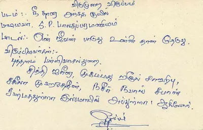 Sri Lanka — carte postale avec timbre 75 cents — éditeur inconnu — Verso
