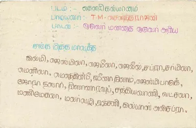 Sri Lanka — carta postal com selo de 75 centavos — editor desconhecido — Verso
