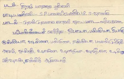 Narahgoda — Sri Lanka — Cartolina postale — Verso