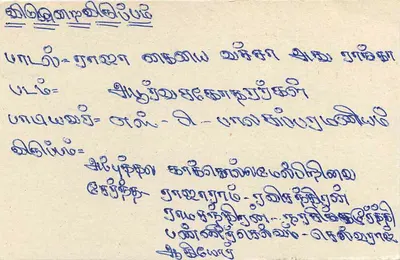 Colombo — tarjeta postal Sri Lanka — editor desconocido — Reverso