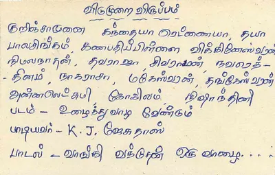 Sri Lanka — carta postal com selo de 75 centavos — editor desconhecido — Verso
