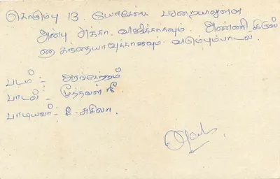 Sri Lanka — carta postal com selo e carimbo — editor desconhecido — Verso