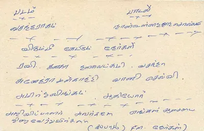 Sri Lanka — carte postale avec timbre de 75 cents — éditeur inconnu — Verso