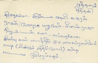 Sri Lanka — cartolina postale con timbro da 75 rupie — editore Sri Lanka Post — Verso