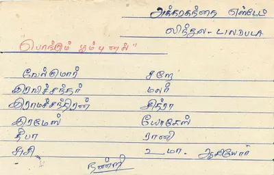 Sri Lanka — carta postal com selo de 75 centavos — editor Sri Lanka — Verso