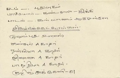 Sri Lanka — carte postale avec timbre 75 cents — éditeur inconnu — Verso