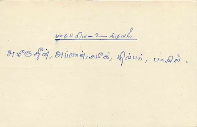 Colombo — Sri Lanka — Cartolina con timbro leone — Verso